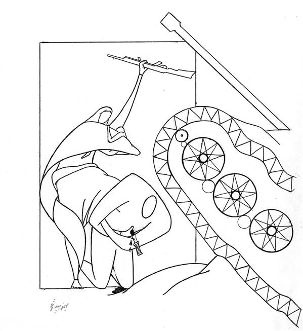 هنر نقاشی و گرافیک محفل نقاشی و گرافیک بهمن بیدقی #دفاع از حریم