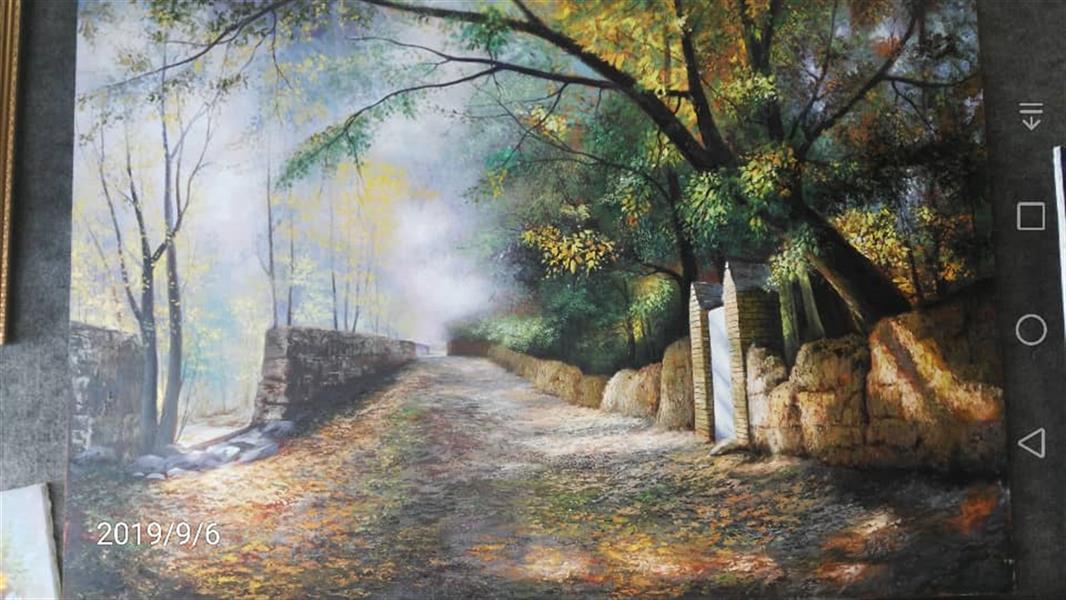 هنر نقاشی و گرافیک محفل نقاشی و گرافیک زهرا برزو منظره