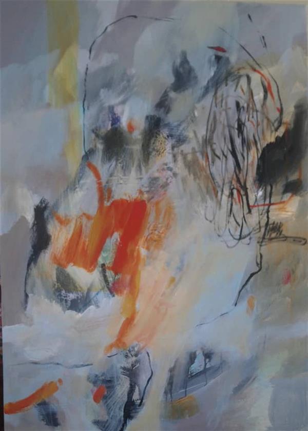 هنر نقاشی و گرافیک محفل نقاشی و گرافیک نگارخانه نگر نام هنرمند: مهین منفرد
Mahin Monfared 
Acrylic on Canvas