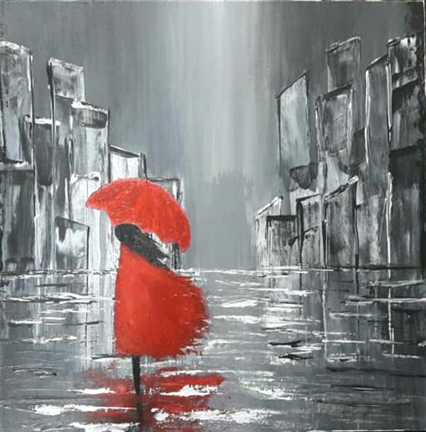 هنر نقاشی و گرافیک محفل نقاشی و گرافیک جمال ابراهیمی  ۳۰*۳۰. آبستره، اکریلیک روی بوم.