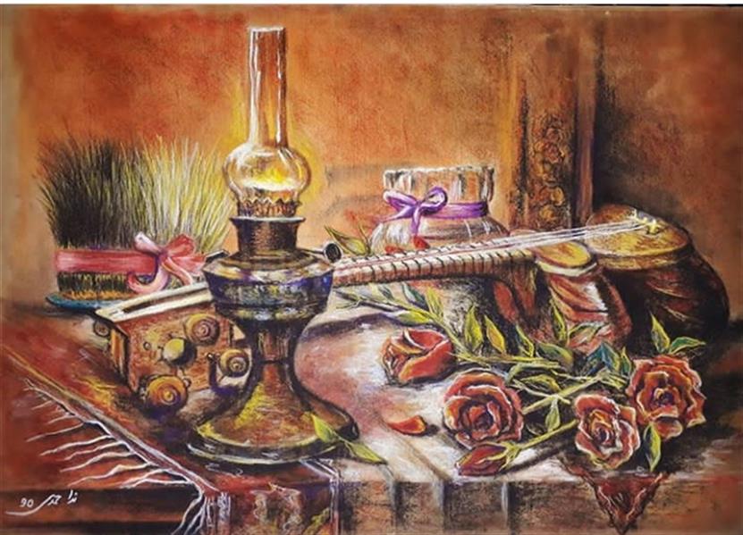 هنر نقاشی و گرافیک محفل نقاشی و گرافیک ندا حمدی گچ پاستل
عید نوروز 
۷۰*۵۰