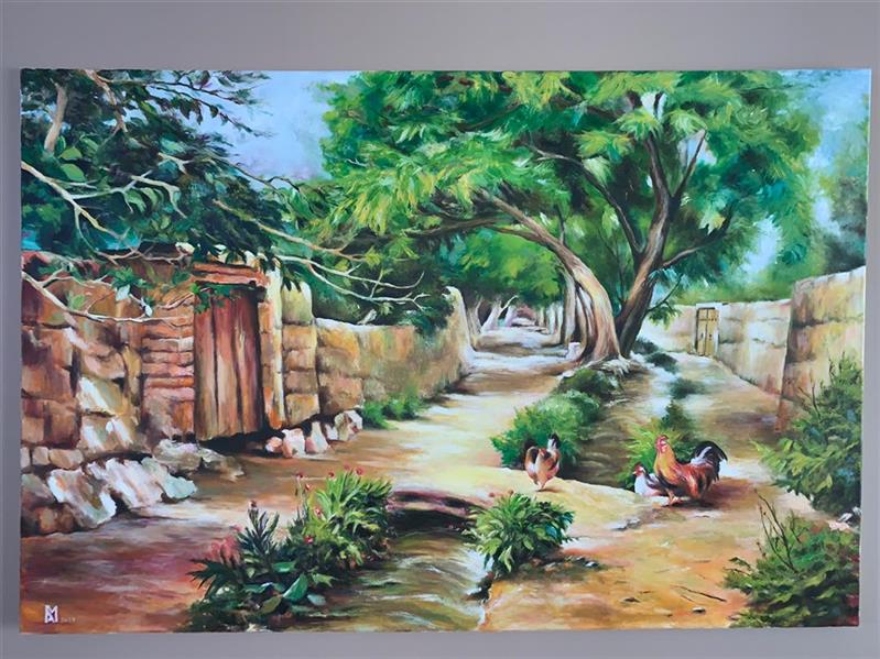 هنر نقاشی و گرافیک محفل نقاشی و گرافیک آیلار نورمحمدی ۸۰ * ۱۲۰ - رنگ روغن - ۱۳۹۷