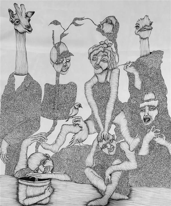 هنر نقاشی و گرافیک محفل نقاشی و گرافیک مانیا جلالی فراهانی شخصیت های گمشده 
راپید روی بوم 
۱۴۰۱