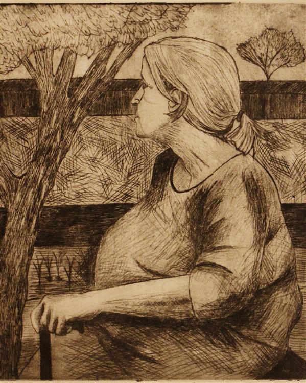 هنر نقاشی و گرافیک محفل نقاشی و گرافیک بهناز ابراهیمی مادربزرگ
تکنیک:چاپ فلز
ابعاد:15×18