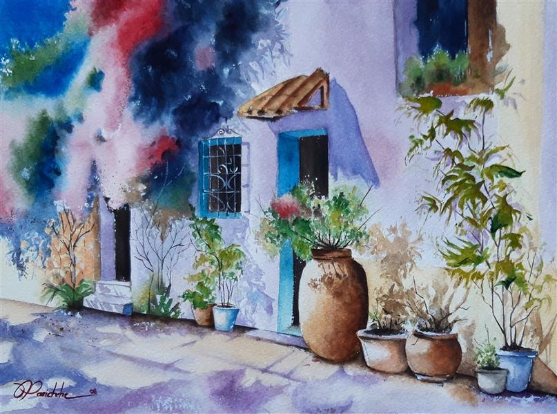 هنر نقاشی و گرافیک محفل نقاشی و گرافیک Parichehr yavari ابعاد ۳۶×۲۷