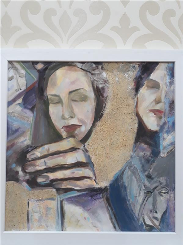 هنر نقاشی و گرافیک محفل نقاشی و گرافیک زهرا علی اشرفی عنوان اثر : من و او 
رنگ روغن و ترکیب مواد
اندازه ۵۰ × ۵۰