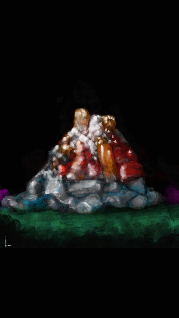 هنر نقاشی و گرافیک محفل نقاشی و گرافیک Mohammad #نقاشی‌ #دیجیتال #سنگ #طبیعت #digitalpainting