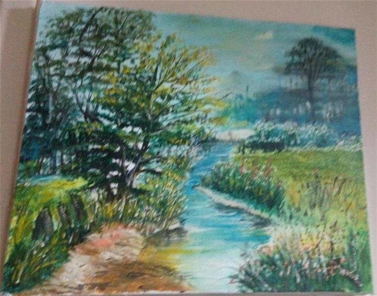 هنر نقاشی و گرافیک محفل نقاشی و گرافیک سیده بصیره حسنی شریعت پناهی  #oilpainting, رنگ روغن  ،۴۰.۶۰