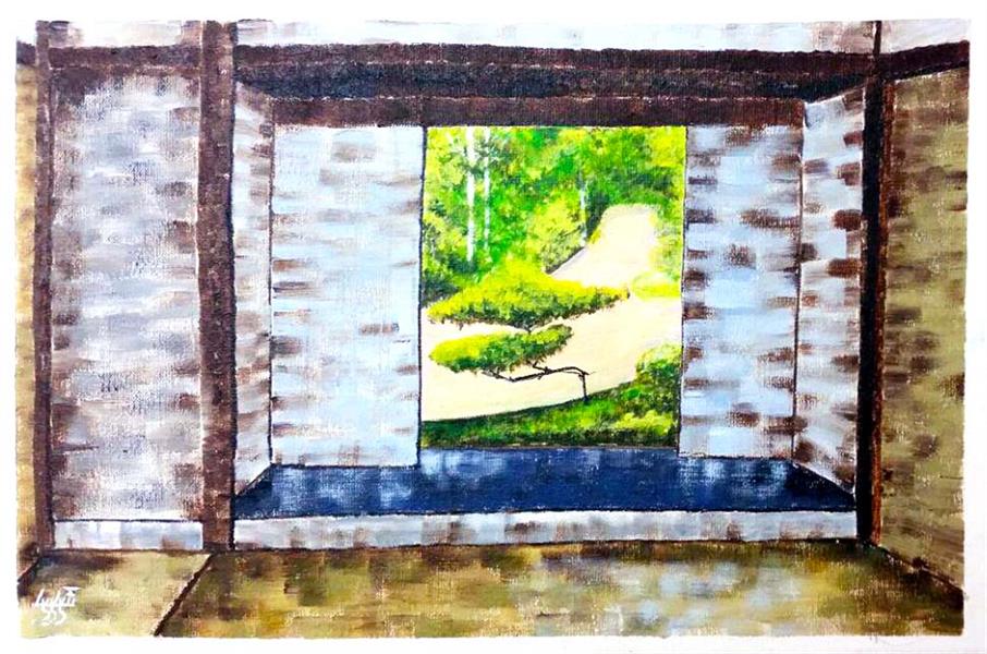 هنر نقاشی و گرافیک محفل نقاشی و گرافیک شکیبا معزی ابعاد:۲۵*۳۵
نام اثر:زندانِ سبز
#اکرلیک اجرا شده روی #بوم
تابلو #قاب سفید ساده به عرض ۲.۵ سانت دارد.