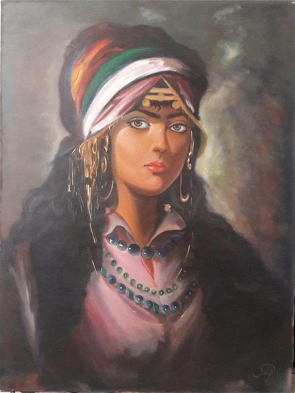 هنر نقاشی و گرافیک محفل نقاشی و گرافیک عباس جوادی رنگ روغن ۶۰×۸۰
بوم دست ساز . سال نقاشی ۱۳۸۰
