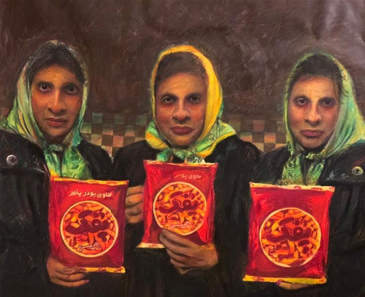 هنر نقاشی و گرافیک محفل نقاشی و گرافیک نرگس پاکمنش mix media(coloredpencil&watercolored) on cardboard
90*90cm
2020