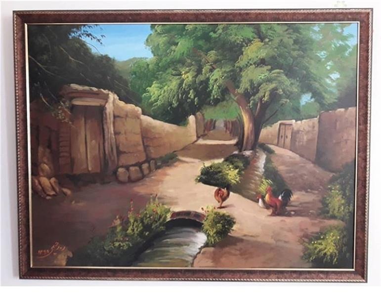 هنر نقاشی و گرافیک محفل نقاشی و گرافیک رقیه رحیمی  نقاشی رنگ روغن80/6، طبیعت