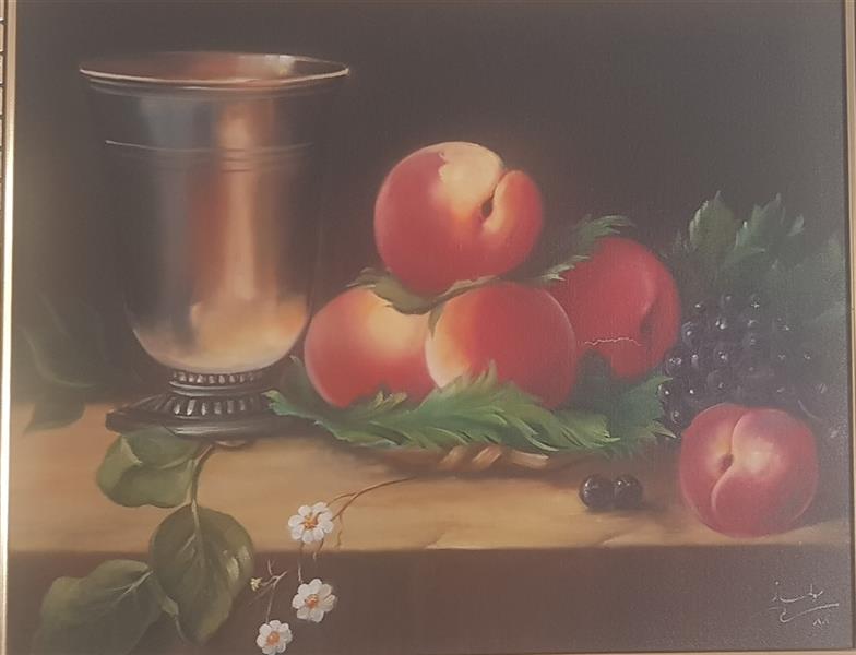 هنر نقاشی و گرافیک محفل نقاشی و گرافیک سولماز صبحی رنگ روغن ۵۰×۴۰