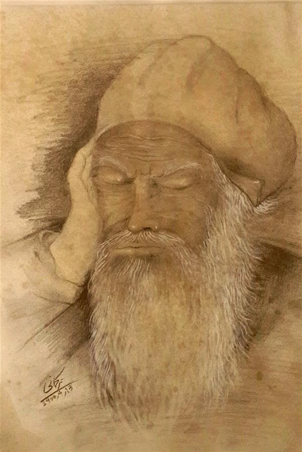 هنر نقاشی و گرافیک محفل نقاشی و گرافیک رمضان ترکمانی سیاه قلم