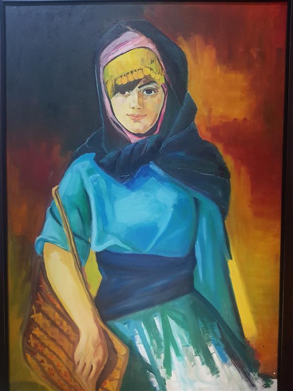 هنر نقاشی و گرافیک محفل نقاشی و گرافیک Maryam mohebbi #تابلو زیبای بلوچ
۷۰*۱۰۰
تکنیک رنگ #روغن