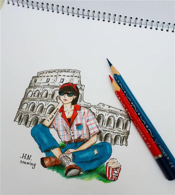 هنر نقاشی و گرافیک محفل نقاشی و گرافیک hndrawing کولوسئوم رم ایتالیا
نقاشی به همراه قاب
به سبک مدادرنگی روی کاغذ
#نقاشی #طراحی #مداد_رنگی #مدادرنگی #تابلو #هنر #رنگ_روغن