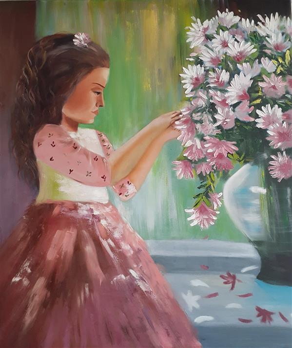 هنر نقاشی و گرافیک محفل نقاشی و گرافیک سارا جوادی  تابلو رنگ روغن 
50×90