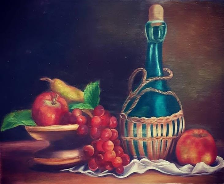 هنر نقاشی و گرافیک محفل نقاشی و گرافیک نسیم ترکمان #رنگ روغن#روی بوم# اثر نسیم ترکمان