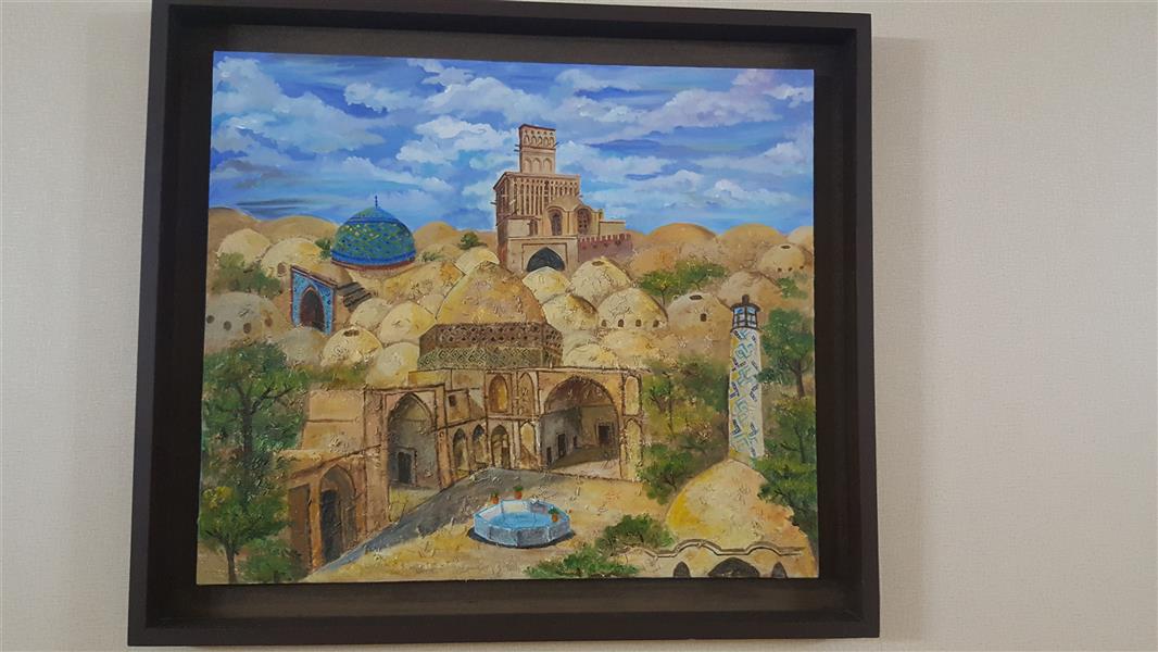 هنر نقاشی و گرافیک محفل نقاشی و گرافیک سعیده شکوهی ترکیب مواد روی بوم