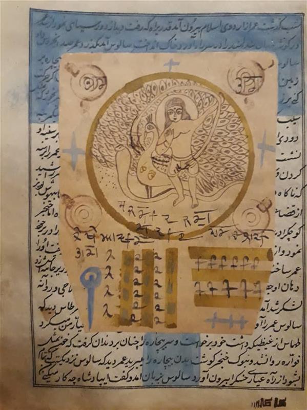 هنر نقاشی و گرافیک محفل نقاشی و گرافیک محمد تیتکانلو تلفیق رنگ و روغن و جوهر بر چاپ سنگی
