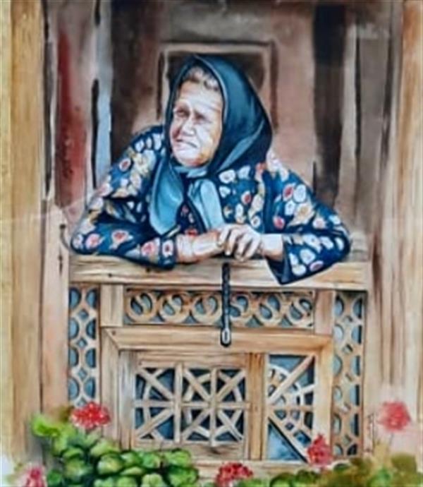 هنر نقاشی و گرافیک محفل نقاشی و گرافیک مرضیه برخوردار #نقاشی# آبرنگ # اثر ننایشگاهی اورجینال بهمراه قاب
سال ۱۳۹۹،
نام اثر: چشم انتظار

تا به کی چشم انتظار روی و رخسارت شوم🌹
صبح و شب، چشمم به راهت، زار و بیمارت شوم🌹
میوه باغ دلم، دیروز، من پرپر شدم تا بشکفی🌹
تا نفس دارم بیا امروز، تا سرمست دیدارت شوم🌹
هنرمند و شاعر : مرضیه برخوردار.