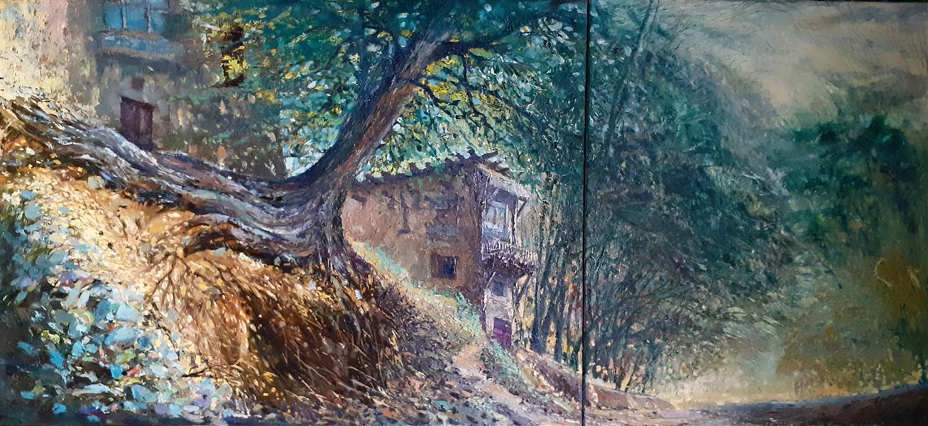 هنر نقاشی و گرافیک محفل نقاشی و گرافیک علی نوروزی ابعاد 49,5/110
اجرا 1404
رنگ روغن روی بوم دو لت
روستای شاندیز،  مشهد 
علی نوروزی