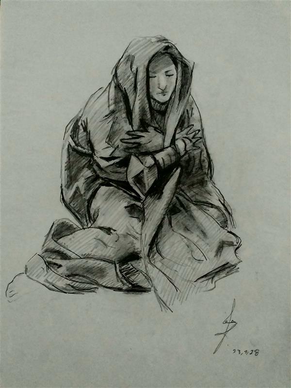هنر نقاشی و گرافیک محفل نقاشی و گرافیک بلال جوان طراحی
مداد روی کاغذ
سال خلق اثر:۹۳
بدون عنوان
نام هنرمند:بلال جوان