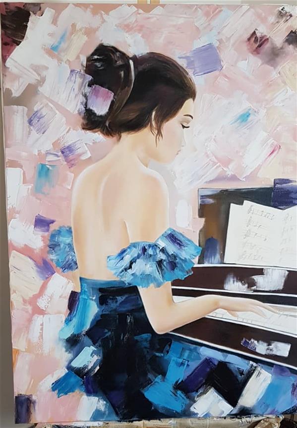 هنر نقاشی و گرافیک محفل نقاشی و گرافیک م- ف #Piano# پیانو#موسیقی#کلاسیک