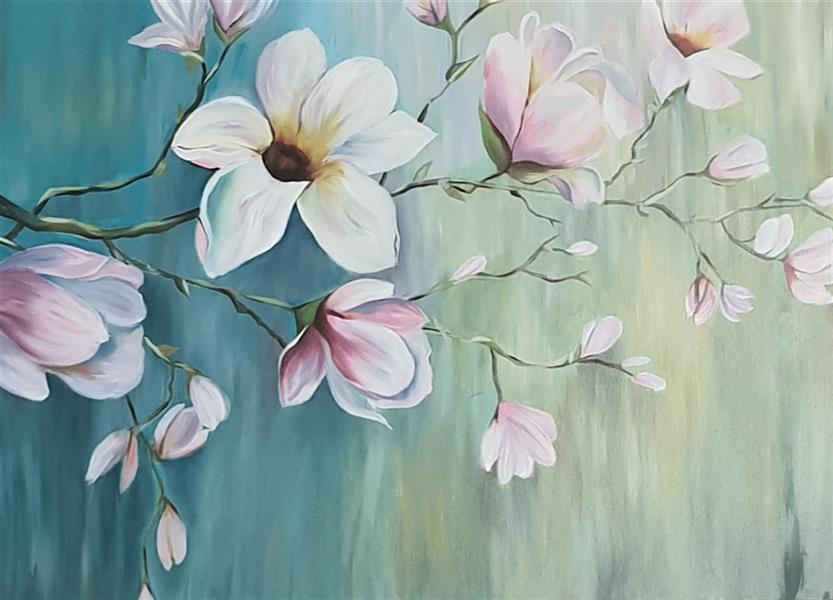 هنر نقاشی و گرافیک محفل نقاشی و گرافیک ناهید امین سادات کار شده با رنگ روغن