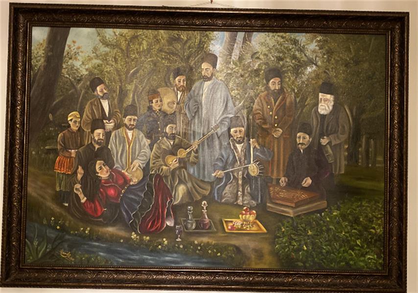 هنر نقاشی و گرافیک محفل نقاشی و گرافیک نگاربراهیمی رنگ روغن