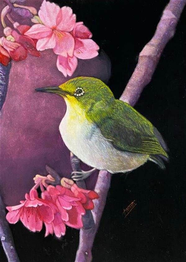 هنر نقاشی و گرافیک محفل نقاشی و گرافیک زهره معین پرنده
#رنگ روغن 
#جیر
۱۳۹۹
زهره معین
