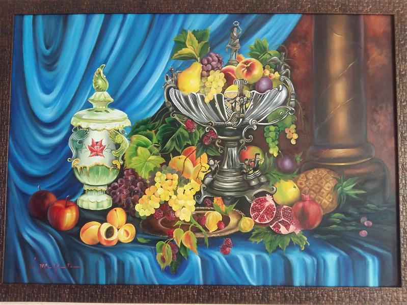 هنر نقاشی و گرافیک محفل نقاشی و گرافیک سمیه جلالی نقاشی رنگ روغن  اثرسمیه جلالی سال1399