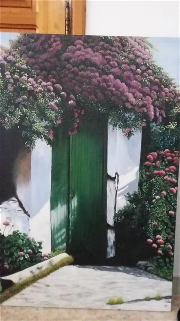 هنر نقاشی و گرافیک محفل نقاشی و گرافیک مریم مبرهن رنگ وروغن 1379
A Floral Facade Gate
