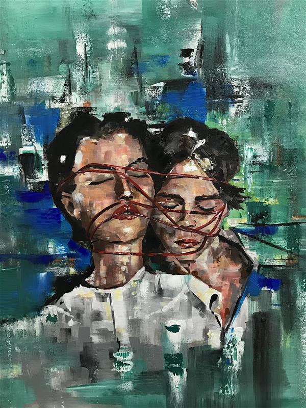 هنر نقاشی و گرافیک محفل نقاشی و گرافیک فرزاد شیری  کار رنگ روغن .