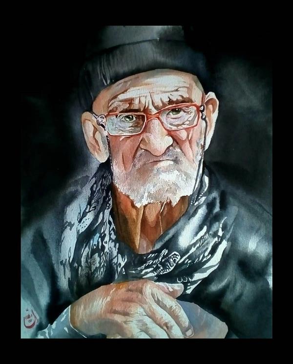 هنر نقاشی و گرافیک محفل نقاشی و گرافیک نفیسه دولت آبادی  آبرنگ