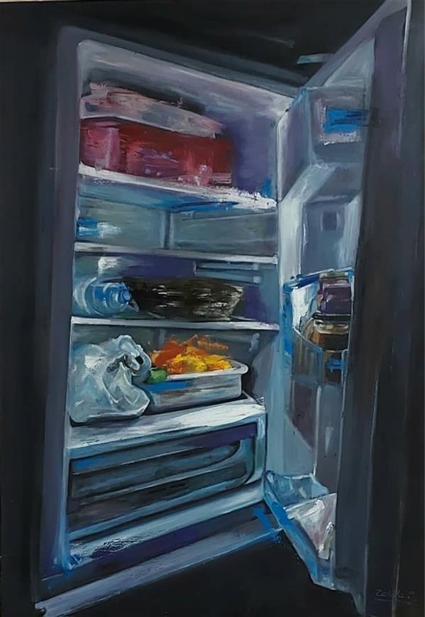 هنر نقاشی و گرافیک محفل نقاشی و گرافیک زهرا مومنی زهرا مومنی #رنگ روغن
 خلق اثر ۱۴۰۰
#مجموعه_یخ_چال