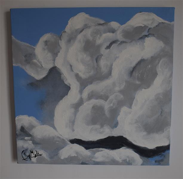 هنر نقاشی و گرافیک محفل نقاشی و گرافیک ساغر مجدی نام اثر : confused cloud 
نقاشی #رنگ_روغن و #اکریلیک
