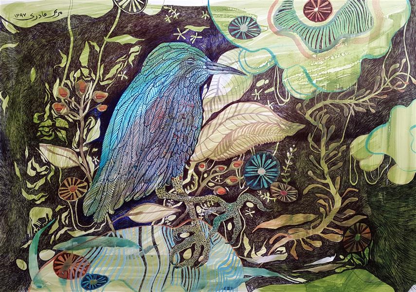 هنر نقاشی و گرافیک محفل نقاشی و گرافیک مریم قادری اکریلیک و خودکار روی مقوا
مریم قادری۱۳۹۷
بدون عنوان