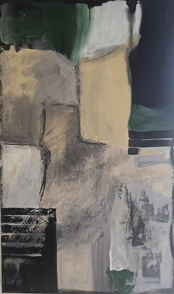 هنر نقاشی و گرافیک محفل نقاشی و گرافیک شیما لسانی اکرلیک و تکسچر روی بوم / سال ۱۴۰۴