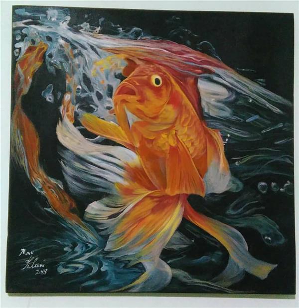 هنر نقاشی و گرافیک محفل نقاشی و گرافیک مریم سلطانی هایپر رئال رنگ و روغن روی بوم
97
 ماهی قرمز
اثر مریم سلطانی