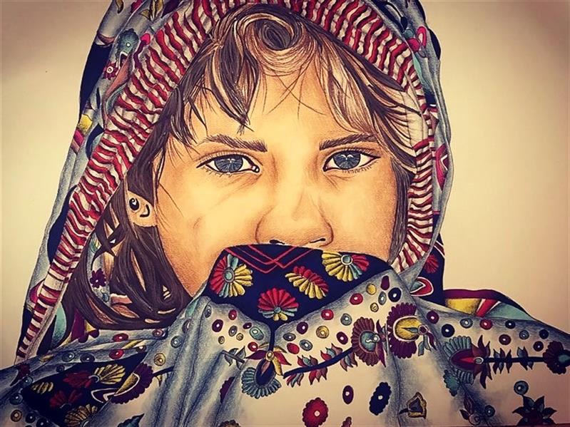 هنر نقاشی و گرافیک محفل نقاشی و گرافیک هاله منصوری نام:دخت کرد
هنرمند:هاله منصوری
سال:۲۰۲۰
متریال:مقوا پاسپارتو + فریم مشکی قاب