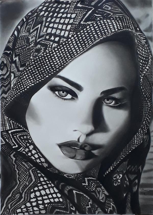هنر نقاشی و گرافیک محفل نقاشی و گرافیک سولماز کارن  تکنیک سیاه قلم 
سال ۹۸
نام اثر بانوی زیبا 
سولماز کارن 