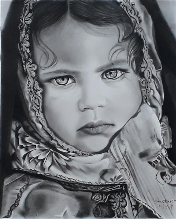 هنر نقاشی و گرافیک محفل نقاشی و گرافیک سولماز کارن  تکنیک سیاه قلم 
سال۹۹
نام اثر دختر روستا
سولماز کارن 