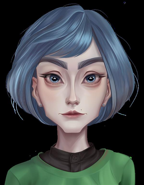 هنر نقاشی و گرافیک محفل نقاشی و گرافیک فاطمه بمانی زاده  طراحی شخصیت 
#digital art
