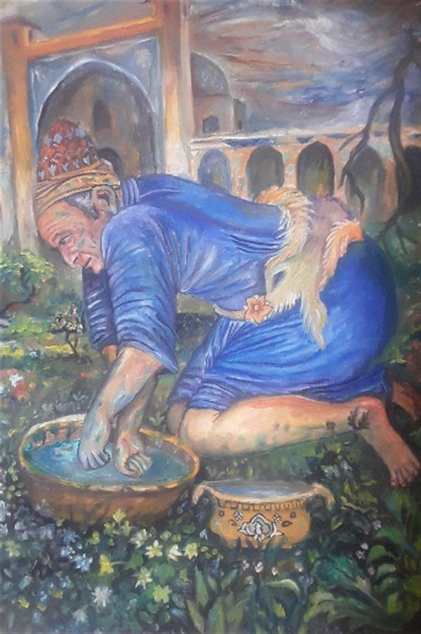 هنر نقاشی و گرافیک محفل نقاشی و گرافیک میثم رایکا رضا عباسی در فرح آباد ساری رنگ میسابد .
نقاشی  رنگ و روغن روی مقوا اثر #میثم_رایکا 