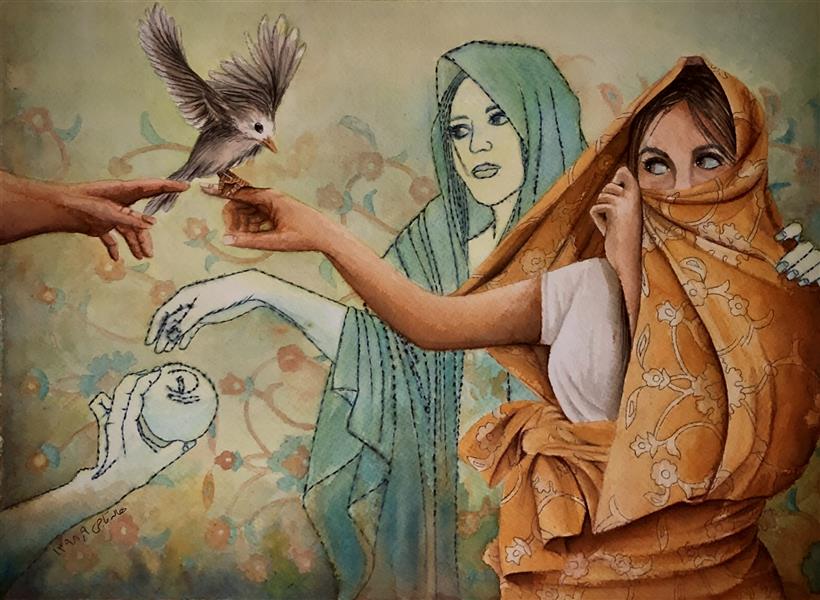 هنر نقاشی و گرافیک محفل نقاشی و گرافیک halleh A3
تلفیق مواد
سار بی‌بی خانم ۵
هاله تاجی