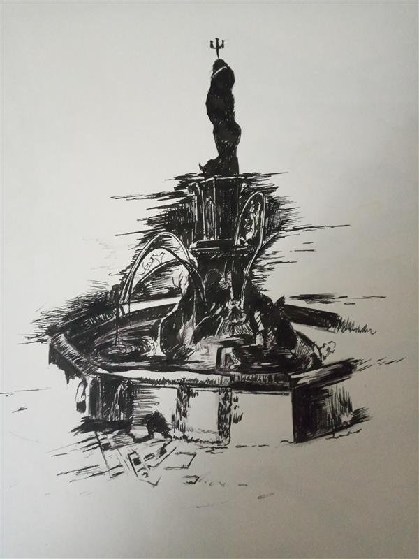 هنر نقاشی و گرافیک محفل نقاشی و گرافیک مجید قراگوزلو طراحی راپیت اورجینال برای میدان#سال ۱۳۸۰#اب نما و مجسمه#مجید قراگوزلو