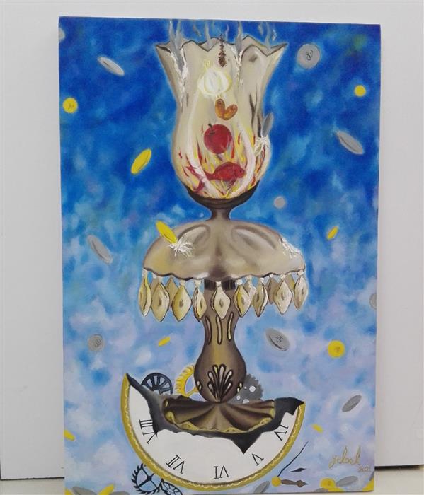 هنر نقاشی و گرافیک محفل نقاشی و گرافیک گلاره نصرالهی نقاش؛گلاره🎨
نام اثر؛میراث ما
سال خالق اثر؛۱۳۹۹
تکنیک؛رنگ روغن
به نمایش در امدن اثر در گالری ایریک.با موضوع عید نوروز
دارای گواهی دو زبانه👑