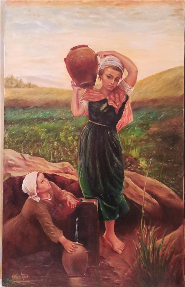 هنر نقاشی و گرافیک محفل نقاشی و گرافیک صبا اوجانی نقاشی رنگ و روغن