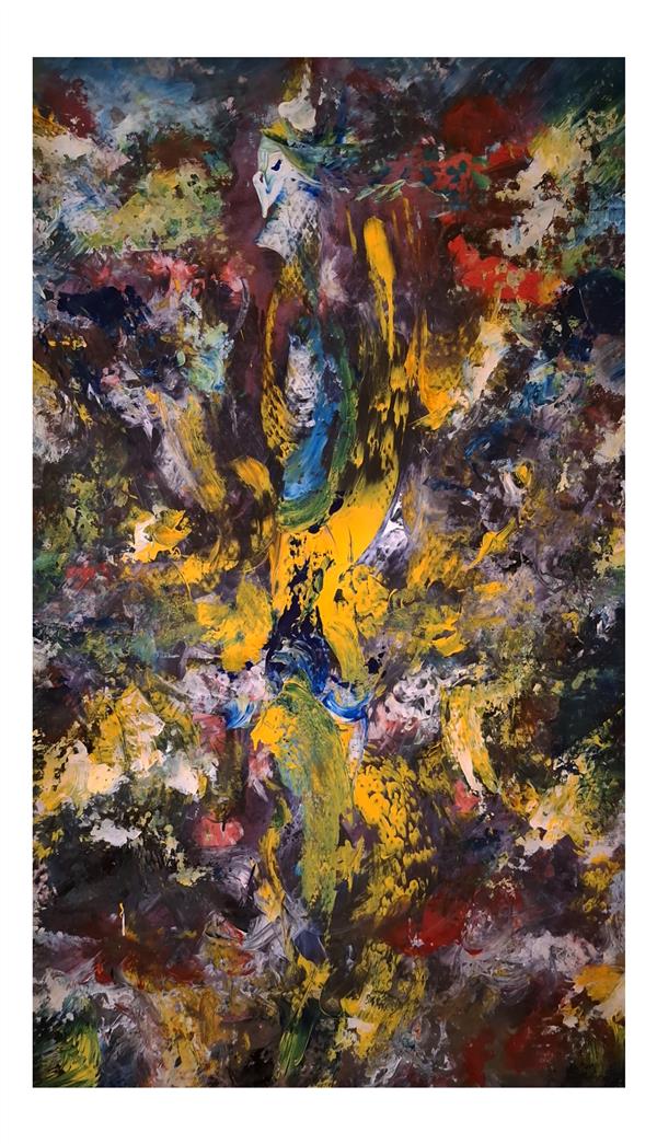 هنر نقاشی و گرافیک محفل نقاشی و گرافیک مریم جمالی اکرلیک روی بوم/ ۲۰۲۰/ مریم جمالی